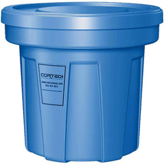 Trash Cans & Recycling Containers; Product Type: Trash Can; Type: Cortech Cobra Trash Can; Container Capacity: 22 Gallons; Container Shape: Round; Lid Type: No Lid; Container Material: Polyethylene; Color: Blue; Material: Plastic