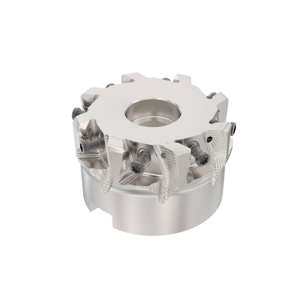 Indexable Square-Shoulder Face Mill:  R220.9402.50LO128A,  2-1/2'' Cut Dia,  0.7500" Arbor Hole Dia,  0.4724" Max Cutting Depth