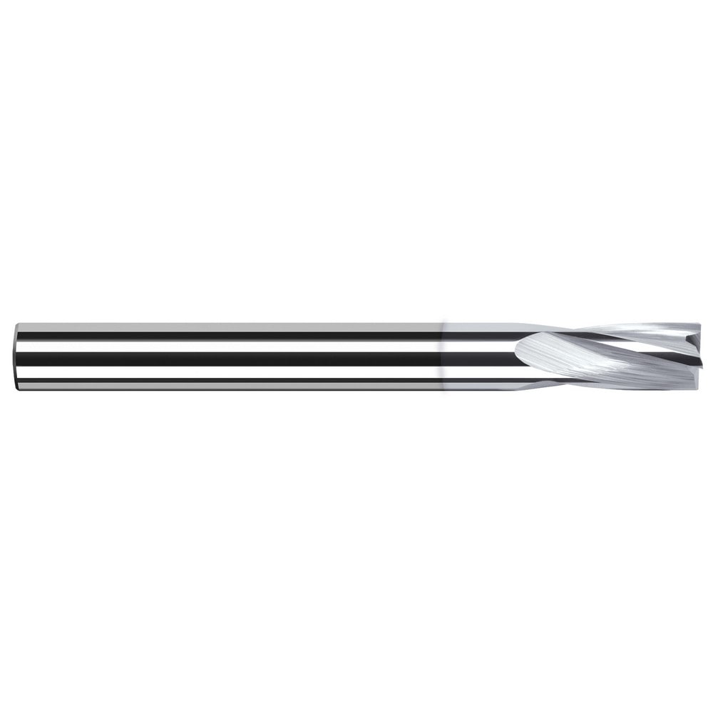 Solid Counterbores; Cutter Diameter (Decimal Inch): 0.1181; Flute Length (Decimal Inch): 0.3750; Finish/Coating: TiB2; Shank Diameter (Inch - 0 Decimals): 0.1250; Number Of Flutes: 4; Cutter Material: Solid Carbide; Length (Inch): 1-1/2