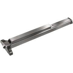 Push Bars; Material: Metal; Locking Type: Exit Device Only; Maximum Door Width: 3 ft; Finish/Coating: Satin Stainless Steel; Minimum Door Width: 2.25 ft