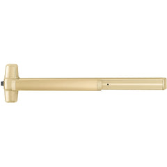 Push Bars; Material: Metal; Locking Type: Exit Device Only; Maximum Door Width: 3 ft; Finish/Coating: Satin Brass; Minimum Door Width: 2.33 ft