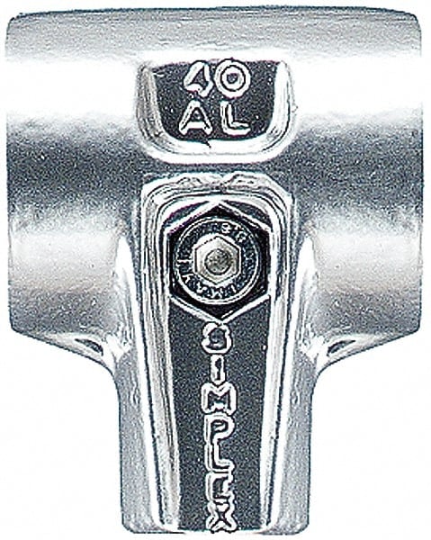 2-3/8" Face Diam, Silver Hammer Head Housing