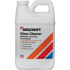 Glass Cleaners; 1/2GAL BOTTLE 6/BX GLASS CLEANER CONCENTRATE