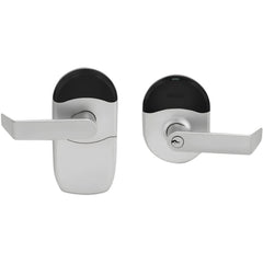 Lever Locksets; Lockset Type: Entrance; Key Type: Keyed Different; Back Set: 2-3/4; Cylinder Type: Conventional; Material: Metal; Door Thickness: 1-3/4; Finish: Satin Chrome