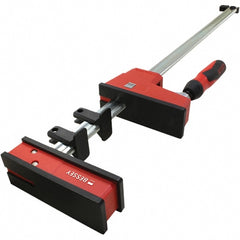 Steel Bar Clamp: 82" Capacity, 3-3/4" Throat Depth, 1,700 lb Clamp Pressure