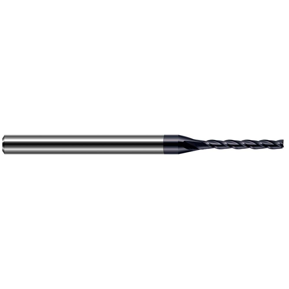 Square End Mill: 1/4" Dia, 2" LOC, 4 Flute, Solid Carbide
