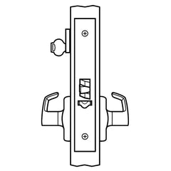 Lever Locksets; Lockset Type: Entrance; Key Type: Keyed Different; Back Set: 2-3/4; Cylinder Type: Conventional; Material: Metal; Door Thickness: 1-3/4; Finish: Satin Chrome