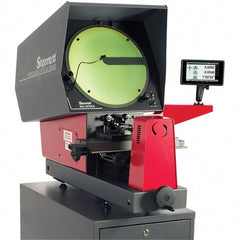 Optical Comparator: 16" Screen Dia, Horizontal Orientation, 10x Magnification