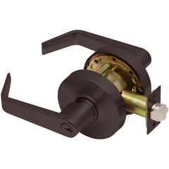 Lever Locksets; Lockset Type: Storeroom; Key Type: Keyed Different; Back Set: 2-3/4; Cylinder Type: Conventional; Material: Metal; Door Thickness: 1-3/8 to 1/3-4; Finish: Oil-Rubbed Bronze