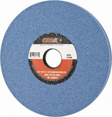 Surface Grinding Wheel: 8" Dia, 3/4" Thick, 1-1/4" Arbor, 46 Grit