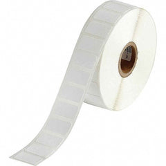 Label Maker Label: White, Nylon, 1,500 per Roll