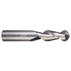 Ball End Mill: 1" Dia, 2-5/8" LOC, 2 Flute, Solid Carbide