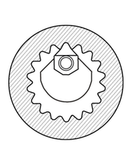 ‎SP-05-25 Spline Insert Holder