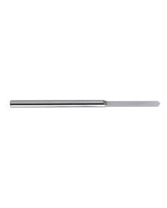 2.7 mm Dia. × 3 mm Shank Dia. × 50 mm OAL × 27 mm LCF, 120 Degrees, 10xD, Uncoated - Solid Carbide Drills