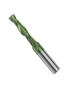 ‎1 mm Dia. × 0.315″ LOC × 0.118″ Shank Dia. × 1-1/2″ OAL, 2 Flute, Carbide, Graph'X Miniture End Mill