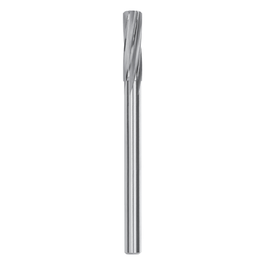 5.5 mm Dia. × 0.1575″ Shank Dia. × 2.48″ OAL, Carbide Reamer