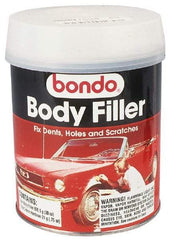 3M - Body Filler - 32 oz Body Filler, 3/4 oz Cream Hardener - Americas Industrial Supply