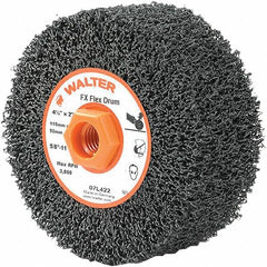WALTER Surface Technologies - Unmounted Flap Wheels   Abrasive Type: Non-Woven    Outside Diameter (Inch): 4-1/2 - Americas Industrial Supply