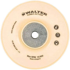 WALTER Surface Technologies - 6" Diam Disc Backing Turbo Backing Pad - 10,000 RPM - Americas Industrial Supply