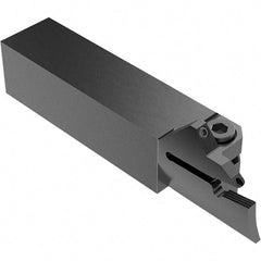 Seco - CFI, External, Left Hand, 19.5mm Max Depth of Cut, 55 to 80mm Groove Width, Indexable Grooving Tool Holder - LC.. 1606.. Insert Compatibility, 25mm Shank Height, 25mm Shank Width, 130.5mm OAL, Through Coolant - Americas Industrial Supply