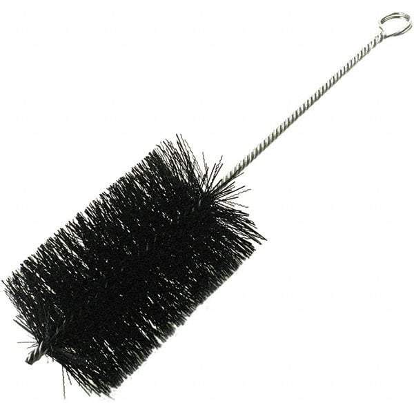 Brush Research Mfg. - 4-1/2" Diam Nylon Tube Brush - 7" Brush Length - Americas Industrial Supply