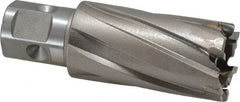 Nitto Kohki - 1" Diam x 1-3/8" Deep Carbide-Tipped Annular Cutter - Americas Industrial Supply