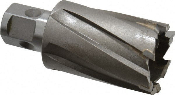 Nitto Kohki - 1-1/4" Diam x 1-3/8" Deep Carbide-Tipped Annular Cutter - Americas Industrial Supply