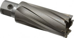 Nitto Kohki - 1-1/8" Diam x 2" Deep Carbide-Tipped Annular Cutter - Americas Industrial Supply