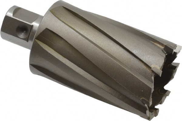 Nitto Kohki - 1-5/8" Diam x 2" Deep Carbide-Tipped Annular Cutter - Americas Industrial Supply