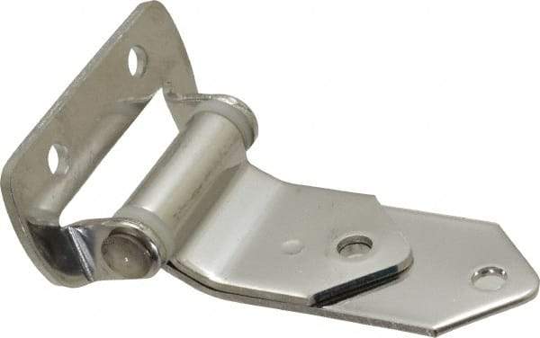 Made in USA - 3-1/2" Long x 1-1/2" Wide, Hinge - Stainless Steel - Americas Industrial Supply