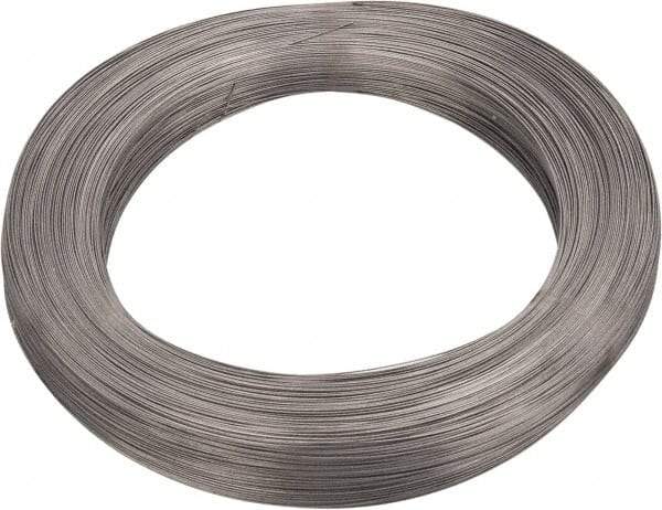 Value Collection - 5 Gage, 0.014 Inch Diameter x 1,913 Ft. Long, High Carbon Steel, Tempered Music Wire Coil - ASTM A228, 1 Lb. Shipping Weight - Americas Industrial Supply