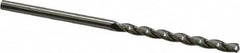 M.A. Ford - #43 150° Solid Carbide Jobber Drill - Bright Finish, Right Hand Cut, Parabolic Flute, Straight Shank, 2" OAL, Standard Point - Americas Industrial Supply