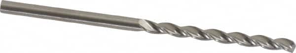 M.A. Ford - 3/32" 150° Solid Carbide Jobber Drill - Bright Finish, Right Hand Cut, Parabolic Flute, Straight Shank, 2" OAL, Standard Point - Americas Industrial Supply