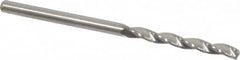 M.A. Ford - 2.5mm 150° Solid Carbide Jobber Drill - Bright Finish, Right Hand Cut, Parabolic Flute, Straight Shank, 43mm OAL, Standard Point - Americas Industrial Supply