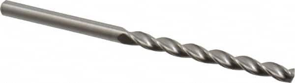M.A. Ford - #31 150° Solid Carbide Jobber Drill - Bright Finish, Right Hand Cut, Parabolic Flute, Straight Shank, 2-1/4" OAL, Standard Point - Americas Industrial Supply