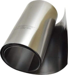 Made in USA - 100 Inch Long x 6 Inch Wide x 0.002 Inch Thick, Roll Shim Stock - Steel - Americas Industrial Supply