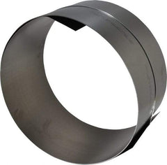 Made in USA - 100 Inch Long x 6 Inch Wide x 0.025 Inch Thick, Roll Shim Stock - Steel - Americas Industrial Supply