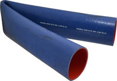 Federal Hose - 3-1/2" ID x 3.82" OD x 3' OAL, Coolant Hose - -65 to 350°F, Blue - Americas Industrial Supply