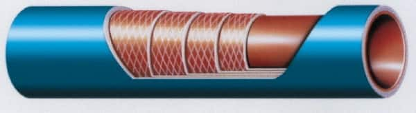 Federal Hose - 2-3/4" ID x 3.14" OD x 3' OAL, Coolant Hose - -65 to 350°F, Blue - Americas Industrial Supply