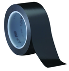 List 471 2" x 36 yds Vinyl Tape - Black - Americas Industrial Supply