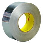 List 4380 2-1/2" x 60 yds Aluminum Foil Tape - Silver - Americas Industrial Supply