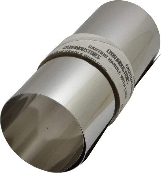 Made in USA - 50 Inch Long x 6 Inch Wide x 0.003 Inch Thick, Roll Shim Stock - Stainless Steel - Americas Industrial Supply