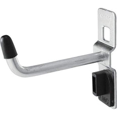 Kennedy - 1/4" Diam, 2" Long Single Vertical End Pegboard Hook - Steel - Americas Industrial Supply