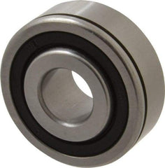 Value Collection - 5/8" Bore Diam, 1-3/4" OD, Double Seal Semi Ground Extra Light Radial Ball Bearing - 1 Row, Round Bore, 707 Lb Static Capacity, 1,366 Lb Dynamic Capacity - Americas Industrial Supply