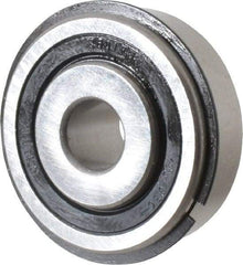 Value Collection - 1/2" Bore Diam, 1-3/4" OD, Double Seal Semi Ground Extra Light Radial Ball Bearing - 1 Row, Round Bore, 707 Lb Static Capacity, 1,366 Lb Dynamic Capacity - Americas Industrial Supply
