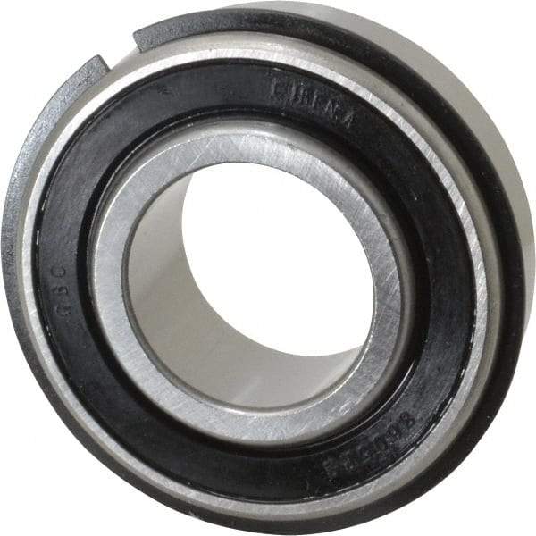 Value Collection - 1" Bore Diam, 2" OD, Double Seal Semi Ground Extra Light Radial Ball Bearing - 1 Row, Round Bore, 1,096 Lb Static Capacity, 2,040 Lb Dynamic Capacity - Americas Industrial Supply