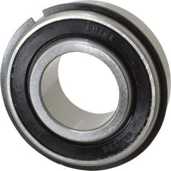 Value Collection - 1" Bore Diam, 2" OD, Double Seal Semi Ground Extra Light Radial Ball Bearing - 1 Row, Round Bore, 1,096 Lb Static Capacity, 2,040 Lb Dynamic Capacity - Americas Industrial Supply