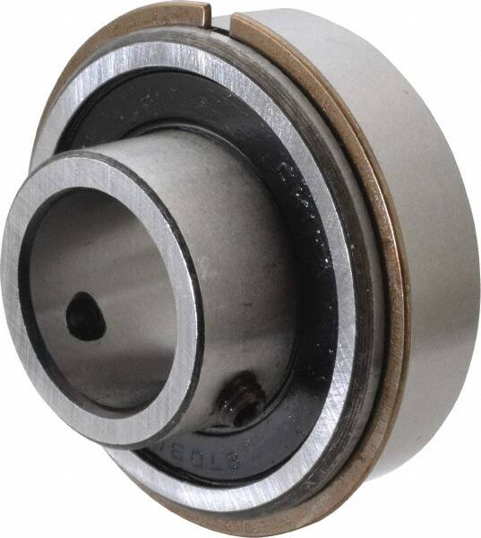 Value Collection - 3/4" Bore Diam, 1-3/4" OD, Double Seal Semi Ground Extra Light Radial Ball Bearing - 1 Row, Round Bore, 707 Lb Static Capacity, 1,366 Lb Dynamic Capacity - Americas Industrial Supply