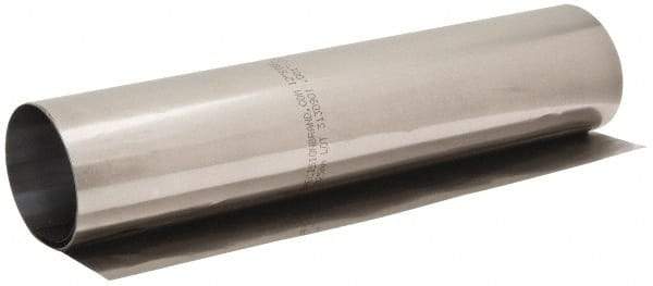 Made in USA - 10 Ft. Long x 12 Inch Wide x 0.001 Inch Thick, Roll Shim Stock - Steel - Americas Industrial Supply