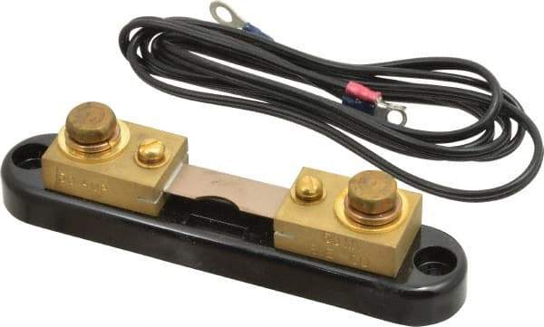 Simpson Electric - Panel Meter Portable Shunt - 50, 50 mV Drop, Screw Terminal, For Use with Falcon Series 200 mVDC Meters - Americas Industrial Supply